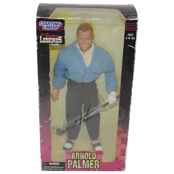 Arnold Palmer Signed 1998 Timeless Legends Collectibles Figure JSA ALOA