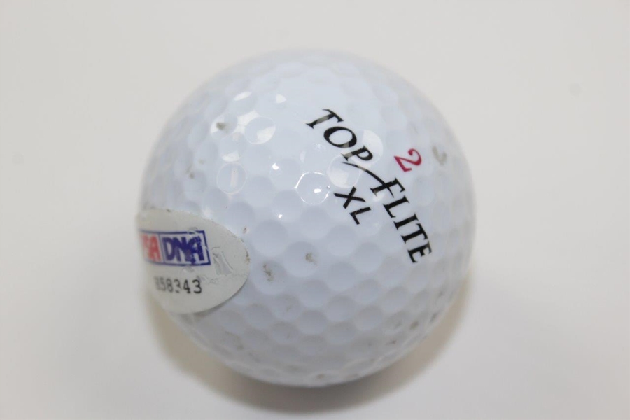 Tiger Woods Signed Top Flight XL Golf Ball PSA DNA H58343