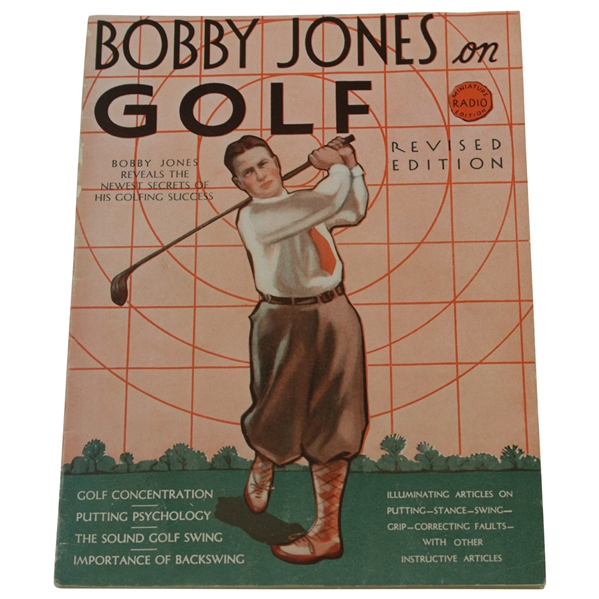 Bobby Jones on Golf' Miniature Radio Edition Revised Edition Book