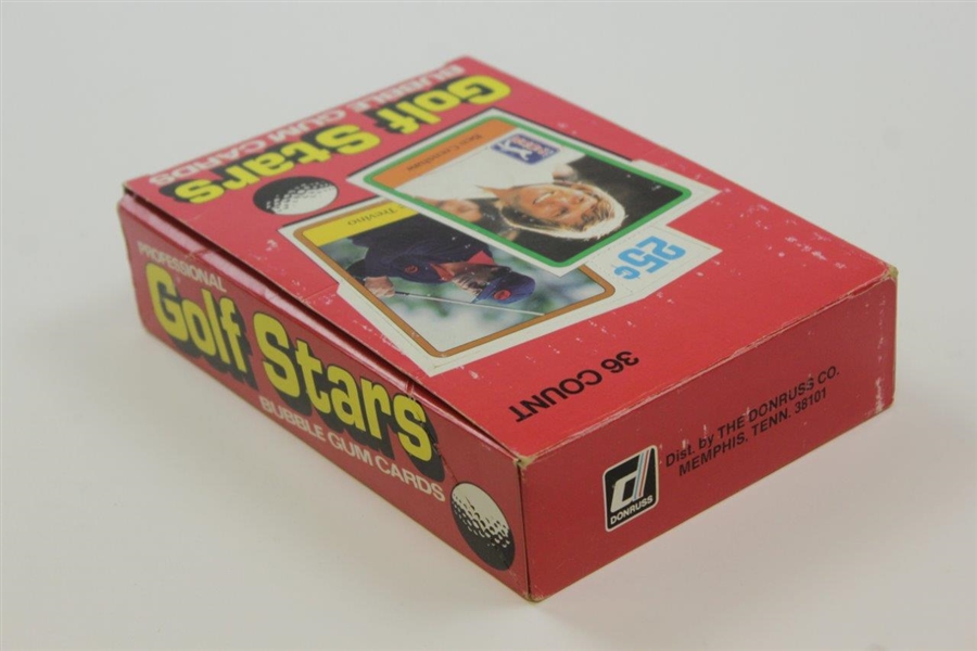 Full Box of 1981 Donruss PGA Tour Golf Cards - 36 Unopened Packs - Nicklaus Rookie?