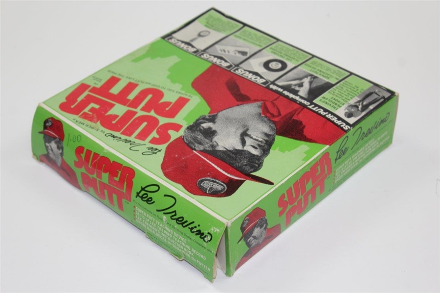 Classic Super Mex Tee Trevino Super Putt Instruction Book & Vinyl Record in Original Box
