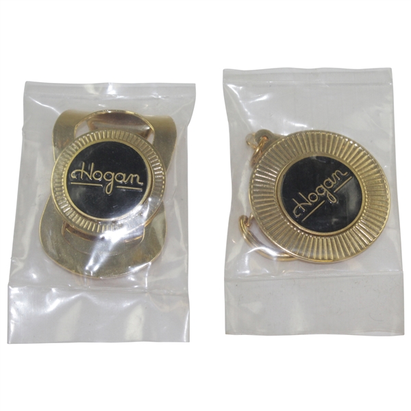 Ben Hogan Co. Gold Colored Keychain & Money Clip