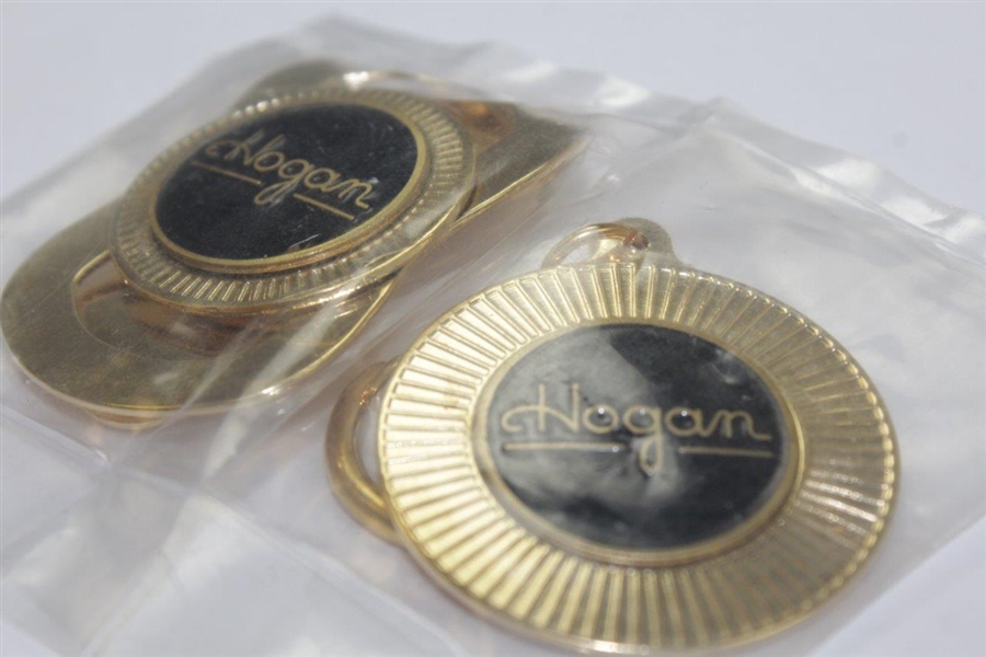 Ben Hogan Co. Gold Colored Keychain & Money Clip