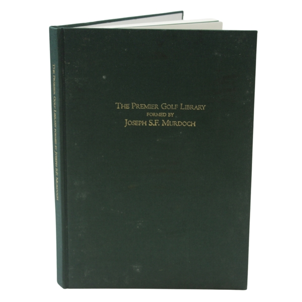 Joe Murdoch Signed Ltd Ed 'The Premier Golf Library' 1998 Book #72/100
