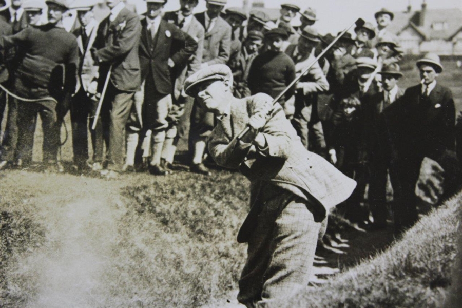 Intl. Golf America vs England at Hoylake C. Evans 3rd Green Bunker Sport & General Press Photo - Victor Forbin Collection