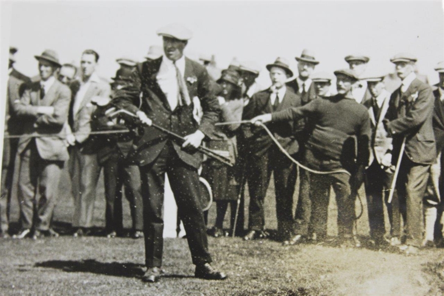 Intl. Golf America vs England at Hoylake C. Evans 3rd Green Bunker Sport & General Press Photo - Victor Forbin Collection