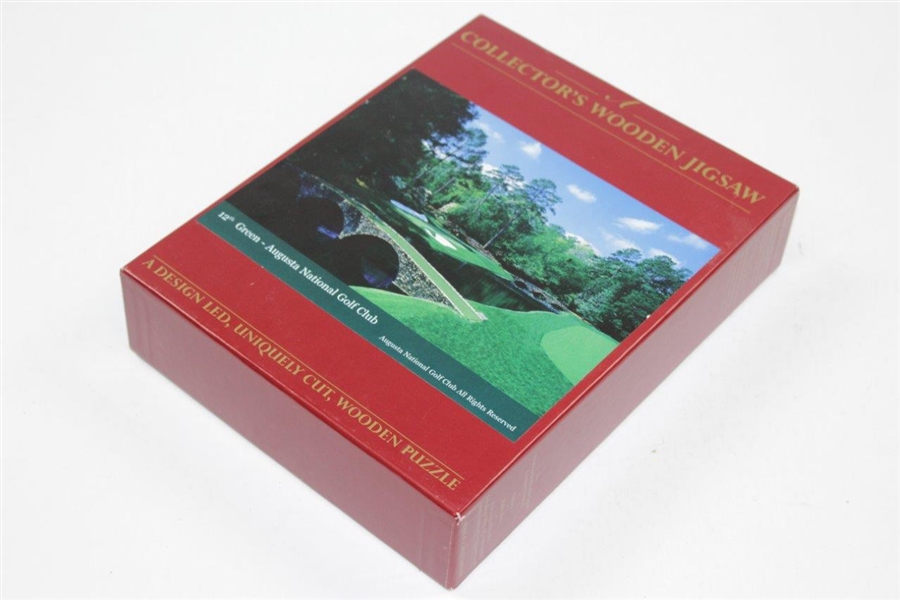 Augusta National Golf Club '12th Hole - Golden Bell' Collector's Wooden Jigsaw Puzzle in Box