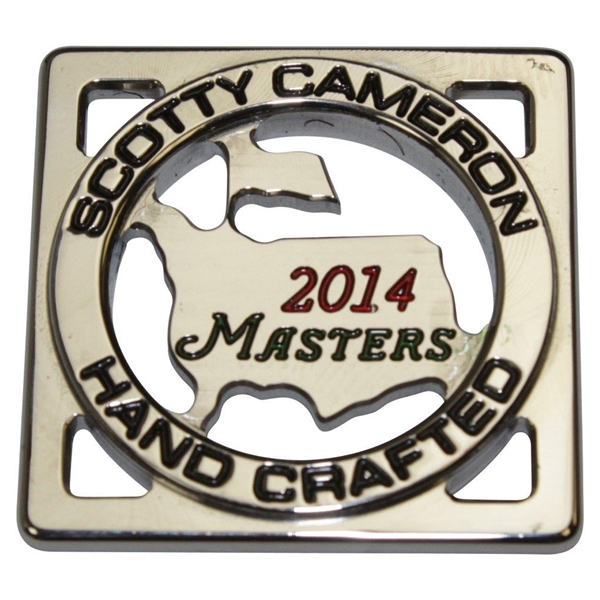 2014 Masters Tournament Ltd Ed Scotty Cameron Square Ballmarkers in Original Box