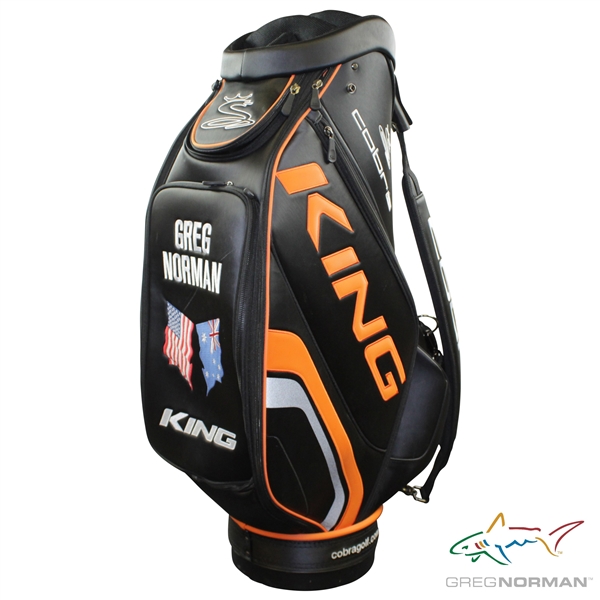 Greg Norman's Personal Cobra 'Greg Norman' KING Full Size Golf Bag JSA ALOA