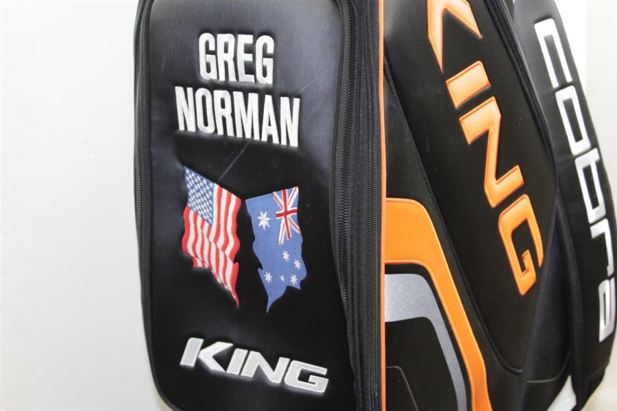 Greg Norman's Personal Cobra 'Greg Norman' KING Full Size Golf Bag JSA ALOA