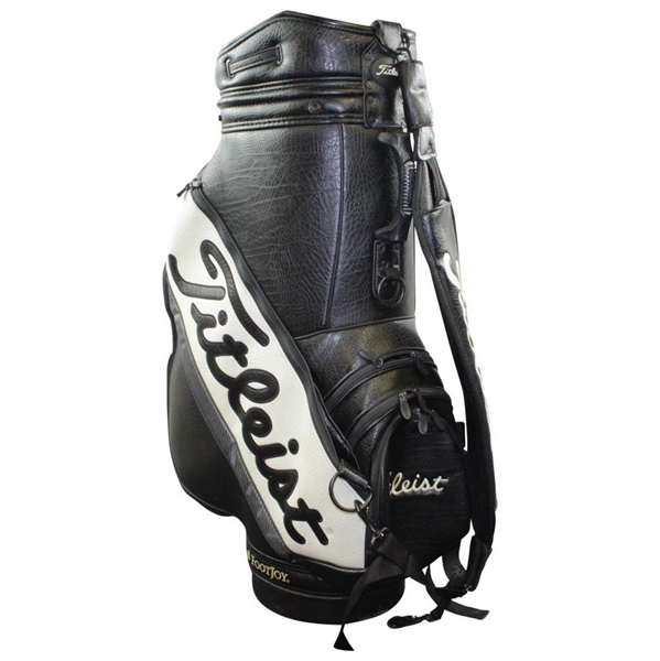 Greg Norman's Personal Titleist 'Greg Norman' Shark Logo FootJoy Full Size Golf Bag