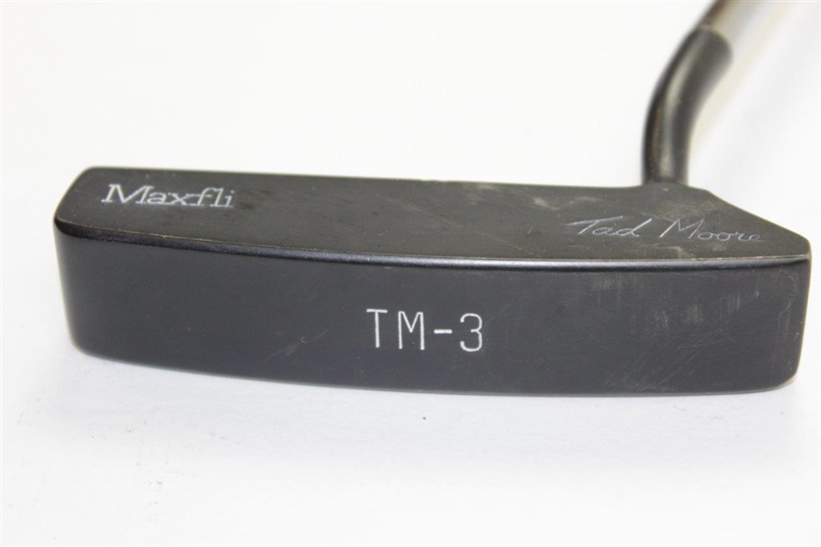 Greg Norman's Personal MaxFli Tad Moore TM-3 Putter with MaxFli Grip