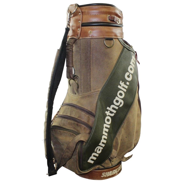 Greg Norman's Personal MammothGolf 'Greg Norman' Shark.com Full Size Golf Bag