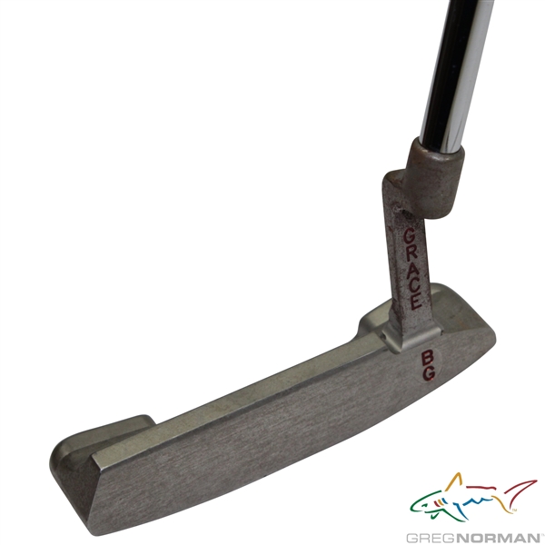 Greg Norman's Personal MacGregor Designed by Bobby Grace 'BG' with 'Greg Norman' Putter