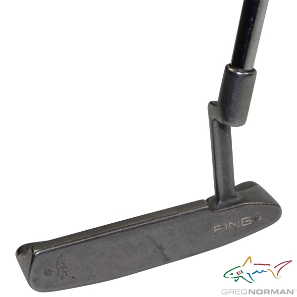 Greg Norman's Personal Used Karsten Mfg. Corp Ping Anser 2 Putter with Lead Tape
