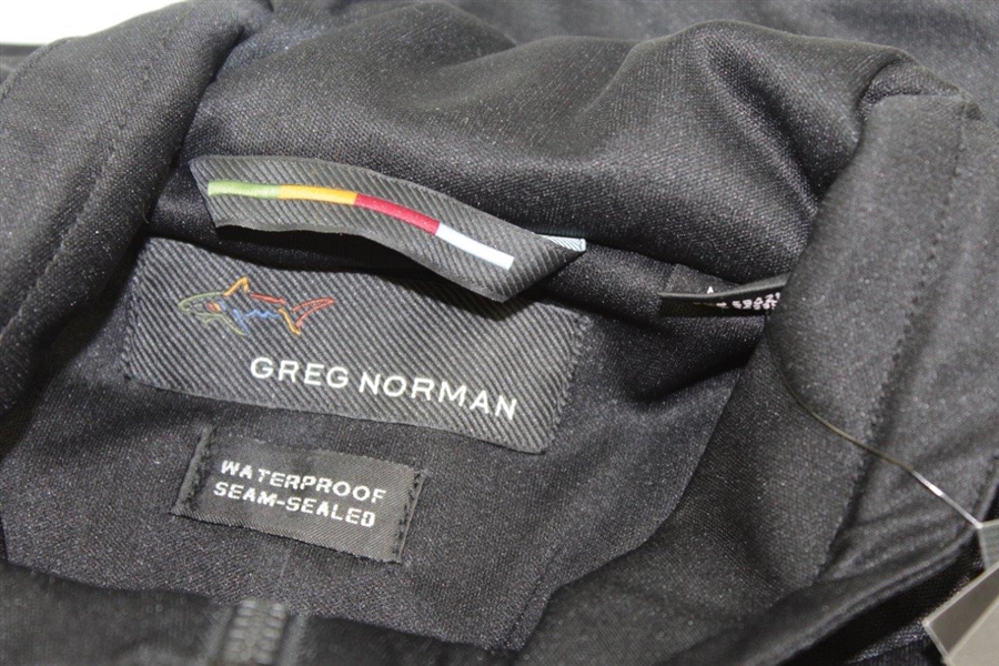 Greg Norman's Personal 'Greg Norman' Waterproof Seam-Sealed Playdry Golf Rain Jacket & Pants Gear - M/M