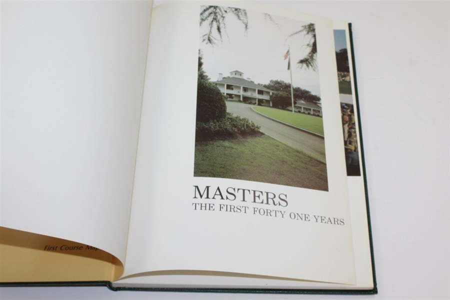 Masters: The First Forty One Years Annual Book