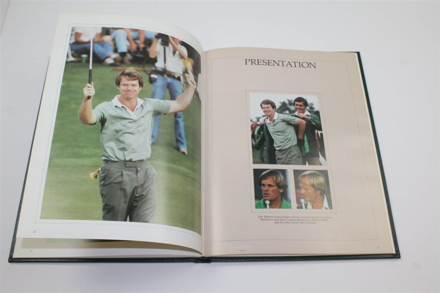 1981 Masters Tournament Annual Book - Tom Watson Winner