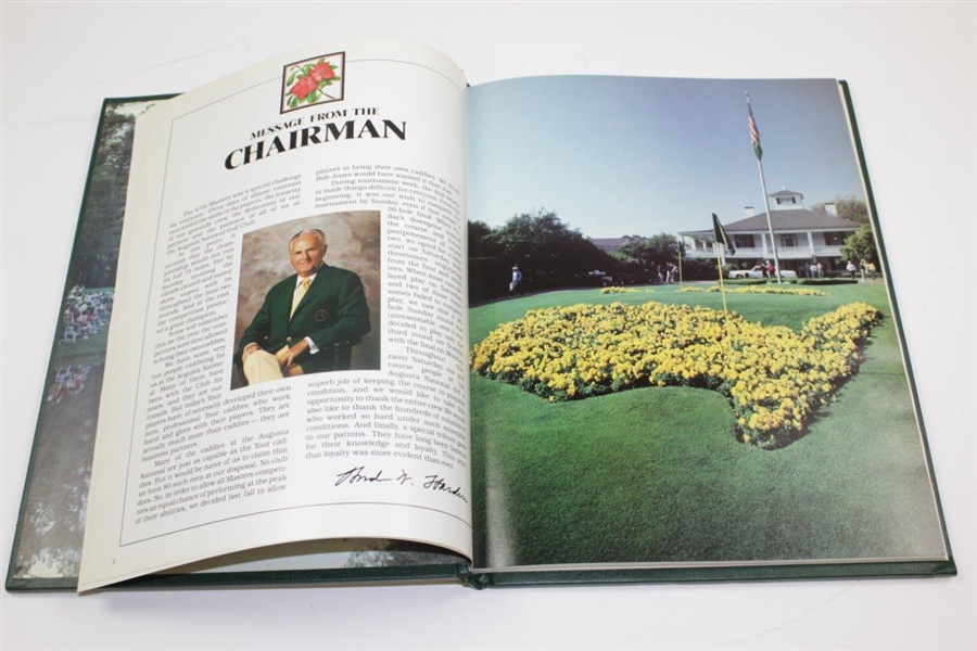 1983 Masters Tournament Annual Book - Seve Ballesteros Winner