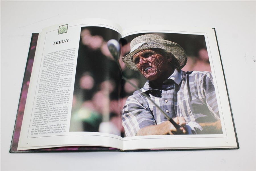 1996 Masters Tournament Annual Book - Nick Faldo Winner