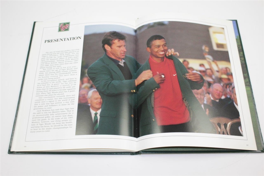 1997 Masters Tournament Annual Book - Tiger Woods Winner