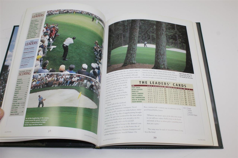 2002 Masters Tournament Annual Book - Tiger Woods Winner