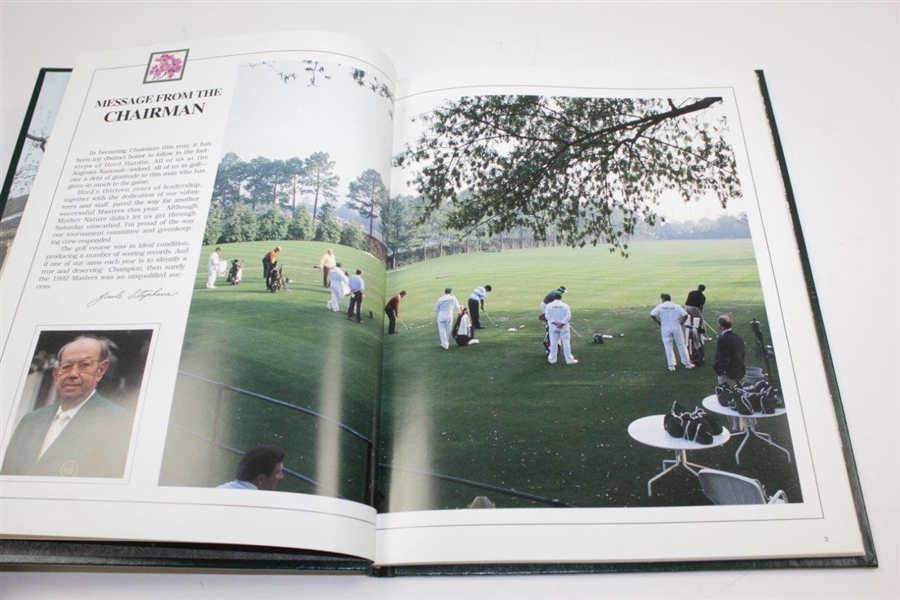 1995 Masters Tournament Annual Book - Ben Crenshaw Winner