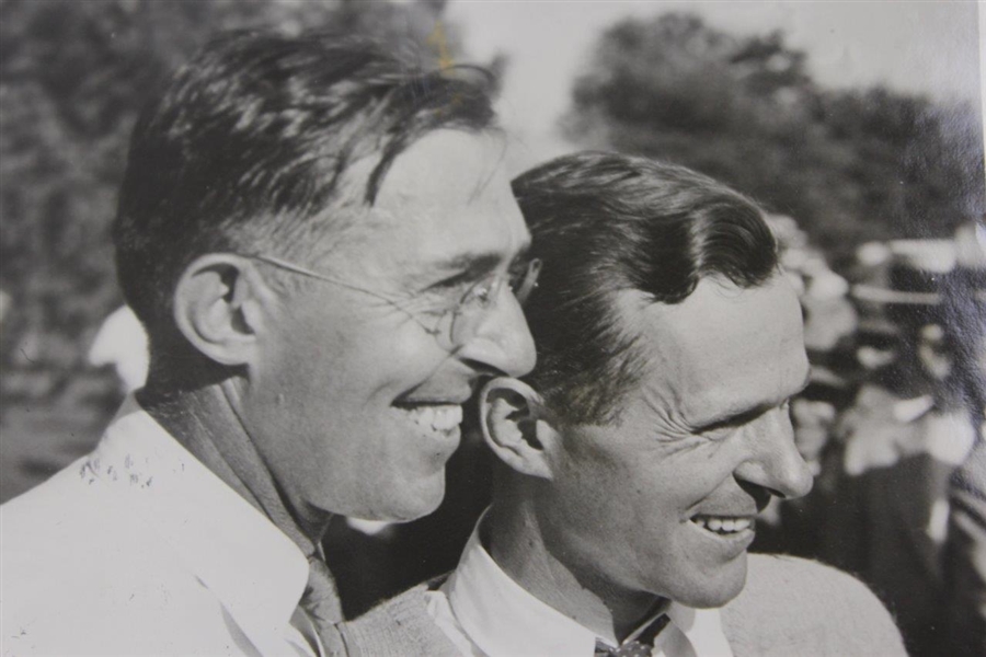 Francis Ouimet & Jack Westland 1931 Amateur Photo -  Ouimet Wins!