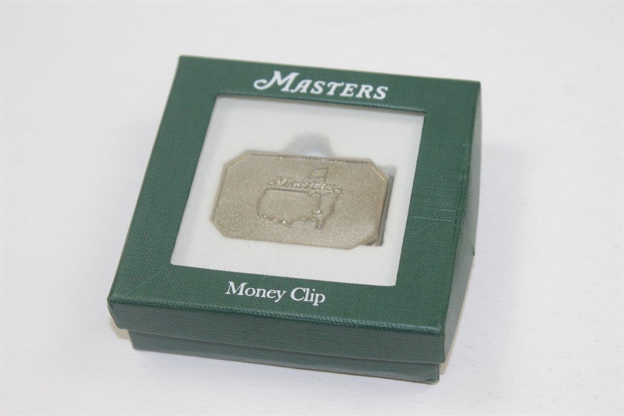 Masters Undated Metal Money Clip in Original Box