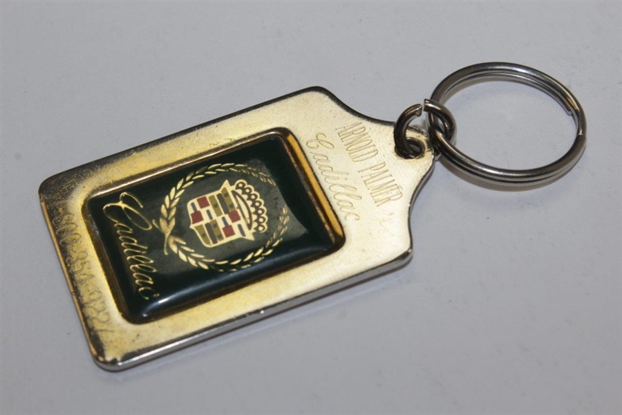 Arnold Palmer Cadillac Key Chain Engraved