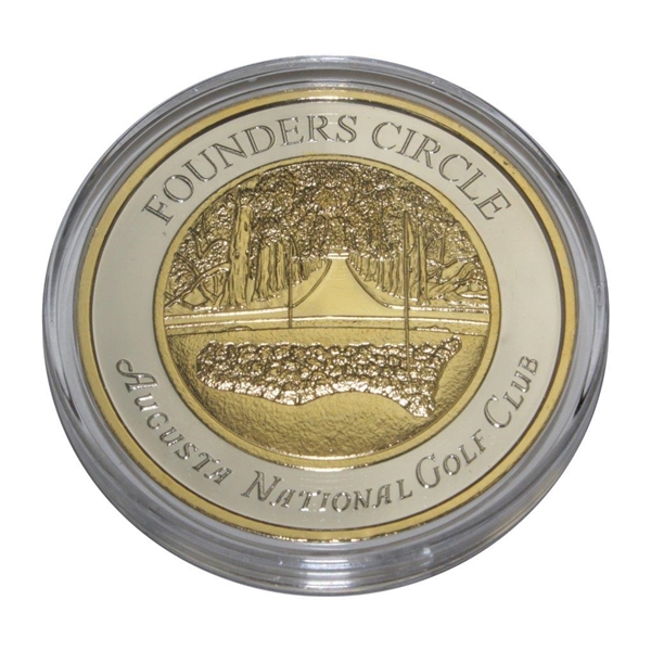2021 Masters Tournament Ltd Ed Founders Coin #219/350 in Original Box with Card
