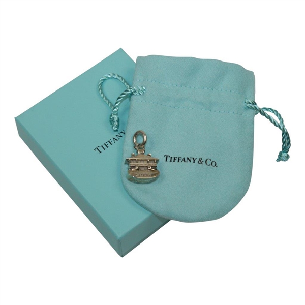 Tiffany & Co Sterling Silver Masters Clubhouse Charm In Box