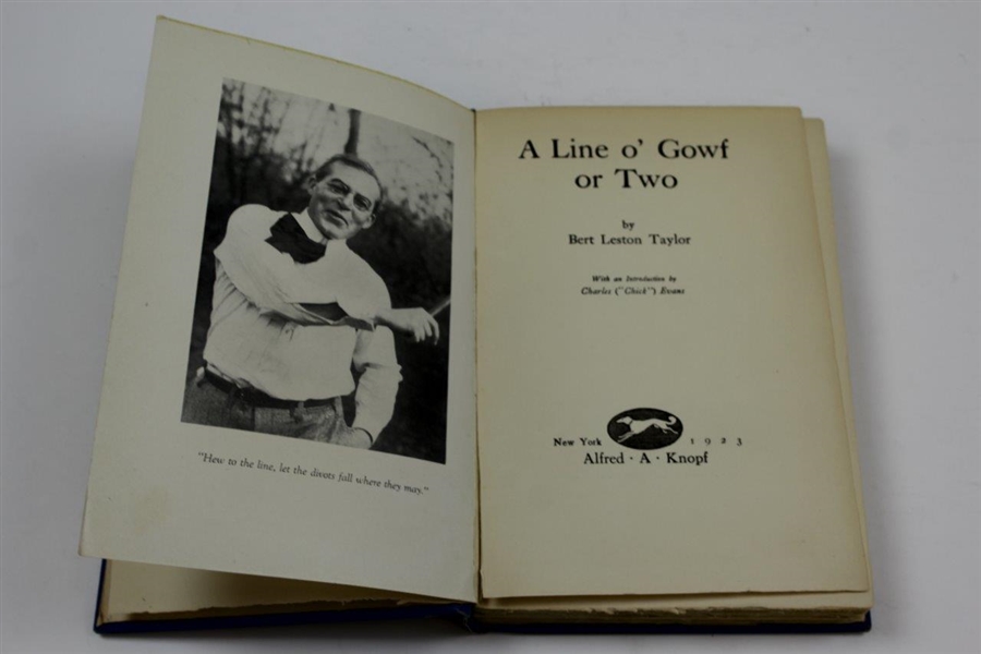 A Line O' Gowf Or Two' Book by Bert Leston Taylor