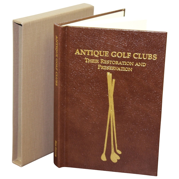 Antique Golf Clubs: Their Restoration & Preservation' Book Signed b authorsy Bob Kuntz & Mark Wilson JSA ALOA
