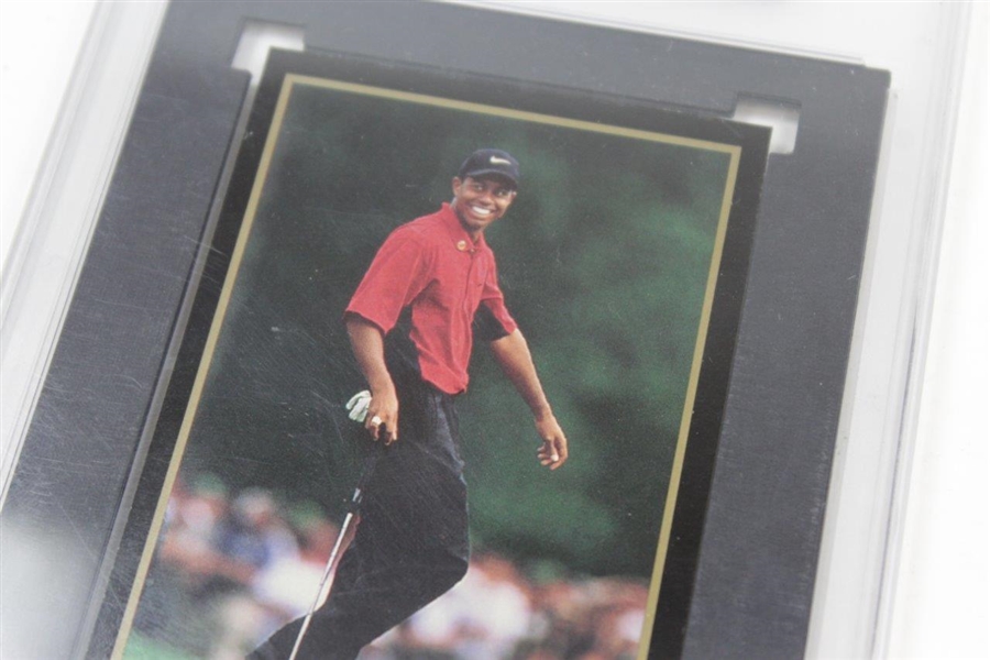 Tiger Woods 1997 GSV Champions Of Golf Masters Rookie Card NM-MT 8.5