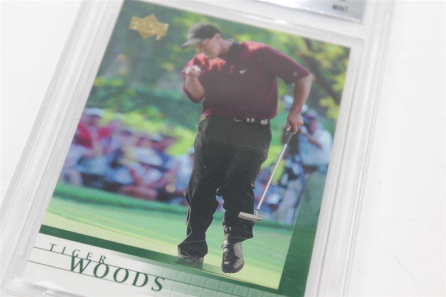 Tiger Woods 2001 Upper Deck Card BGS Mint 9