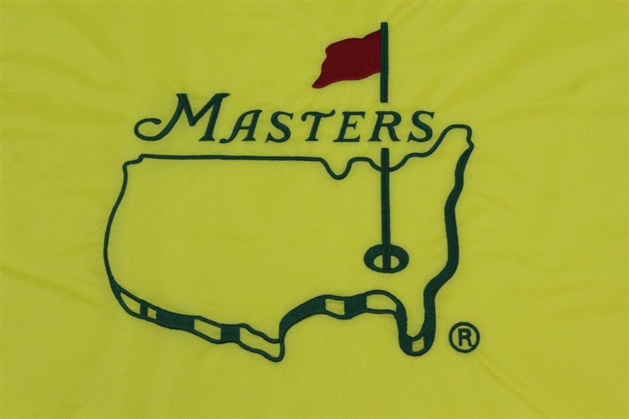 Masters Tournament Undated Embroidered Flag