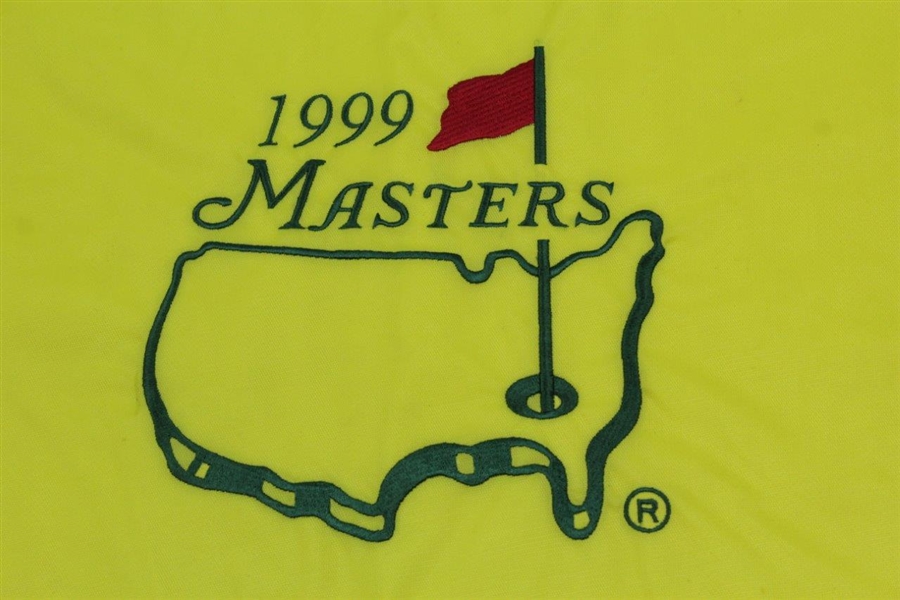 1999 Masters Tournament Embroidered Flag