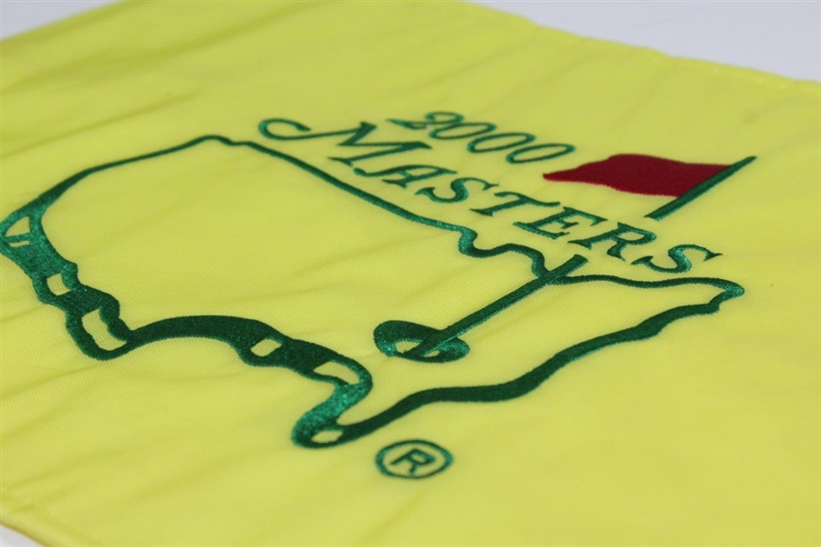 2000 Masters Tournament Embroidered Flag