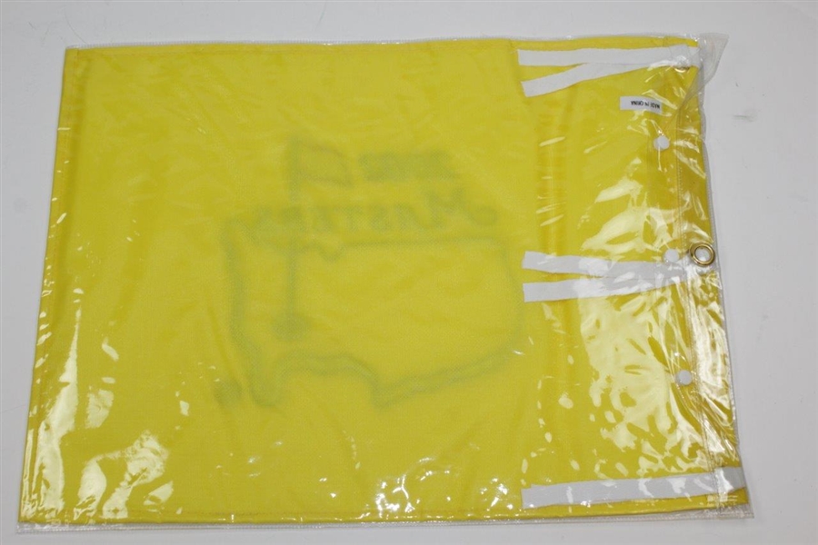 2001, 2002, & 2005 Masters Tournament Embroidered Flags - Tiger Woods Winner