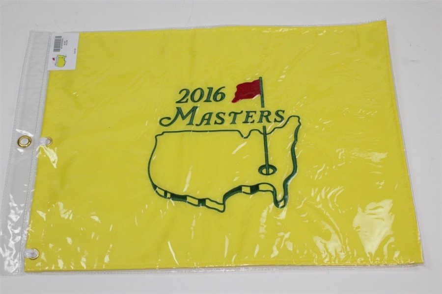2016, 2017, & 2018 Masters Tournament Embroidered Flags