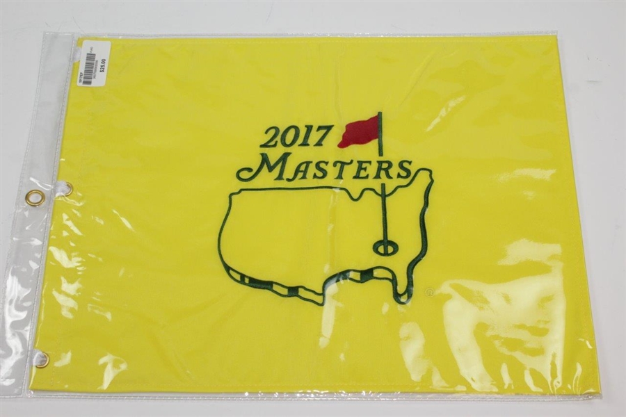 2016, 2017, & 2018 Masters Tournament Embroidered Flags