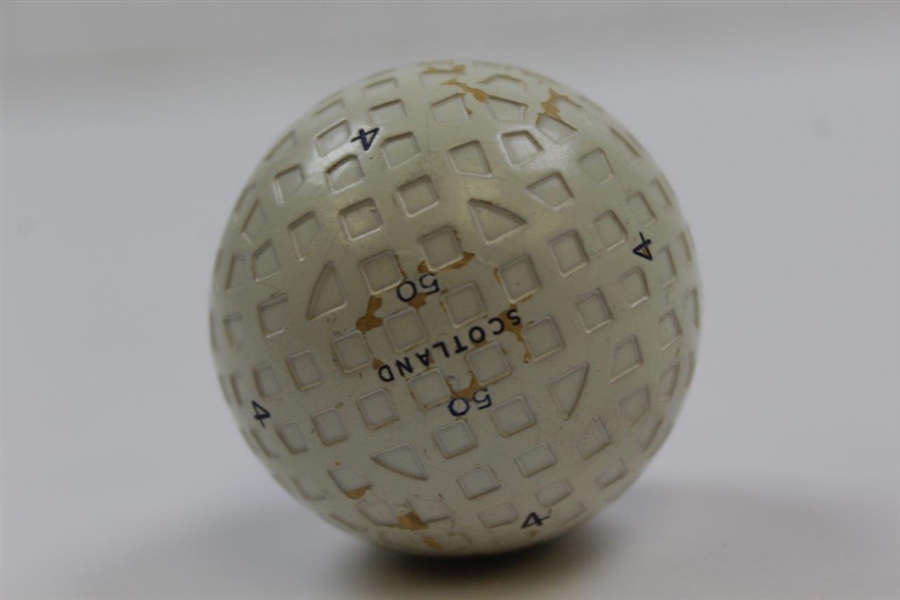 Vintage Scotland North British 50 Mesh Pattern 4 Golf Ball