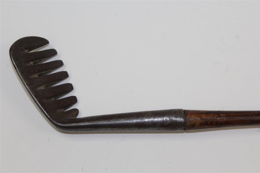 Vintage Brown Patent Water/Rake Iron by Winton of Montrose
