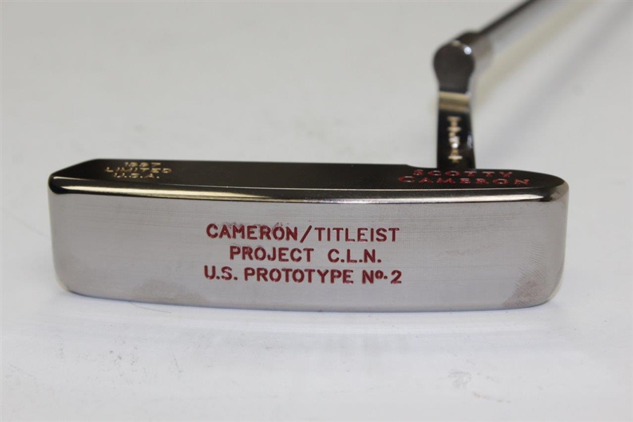 1997 Scotty Cameron Ltd Cameron/Titleist Project C.L.N. US Protoype Putter No. 2