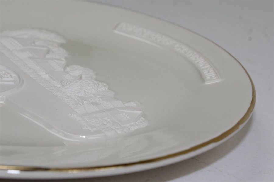 Royal St. George's 1998 OPEN Championship Royal Porcelain AP No. 2 Plate by Bill Waugh