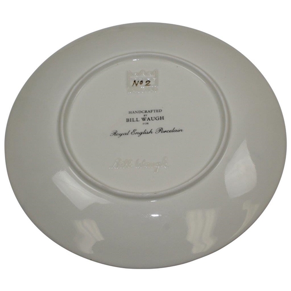 Royal St. George's 1998 OPEN Championship Royal Porcelain AP No. 2 Plate by Bill Waugh