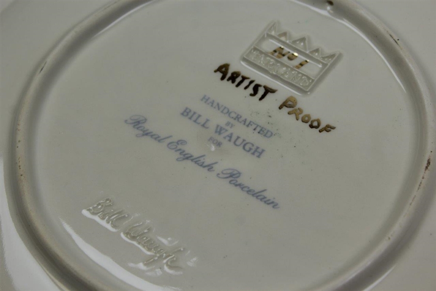 Oakmont Golf Club 1994 US Open Royal Porcelain Artist Proof No. 1 Plate by Bill Waugh