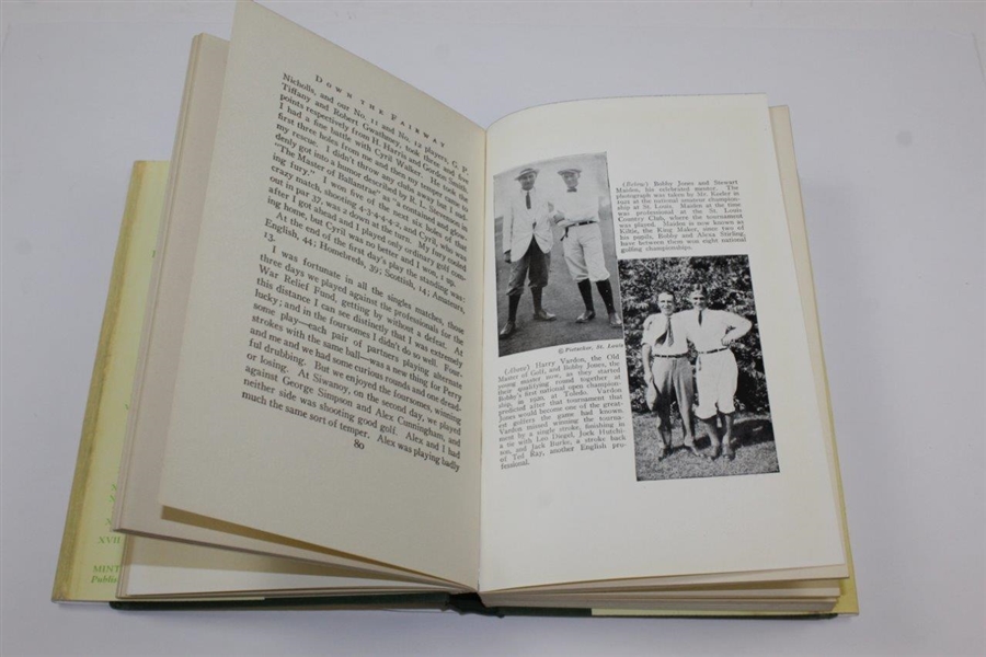 'Down the Fairway' Book by Bobby Jones & O.B. Keeler with Facsimile Dust Jacket