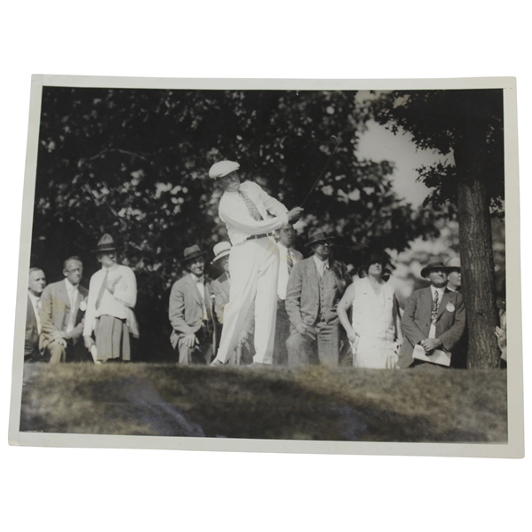 George Dawson Driving In The National Amateur Golf Tournament 9/15/28